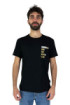 Icon t-shirt girocollo in jersey con stampe iu8075t