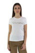 Celye t-shirt in jersey di cotone con stampa strass ss24c0395