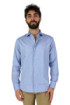 Brouback camicia in cotone con microlavorazioni luxury-asc387 qclax
