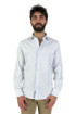 Brouback camicia in cotone con microlavorazioni luxury-asc387 qclax