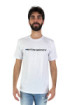 Antony Morato t-shirt slim in cotone logo a rilievo mmks02359-fa100144