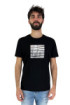 Antony Morato t-shirt in cotone con stampa laminata mmks02352-fa100144
