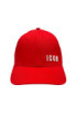 Icon cappello baseball in cotone con logo ricamato in piccolo iunix8002a
