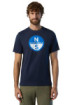 North Sails t-shirt in cotone organico con maxi logo 692972