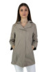 Mimetic cappotto in nylon con cappuccio staccabile 241t08006