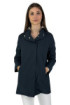 Mimetic cappotto in nylon con cappuccio staccabile 241t08006