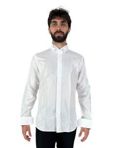 Brouback camicia diplomatica in cotone e viscosa ascdiplom [c25071b4]