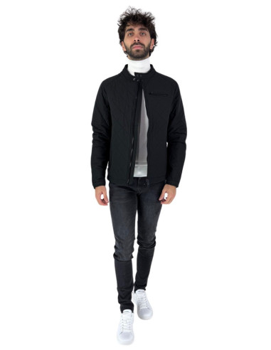 Guy giubbino in tessuto tecnico con collo coreano Special320-710 m48202 [5257657d]