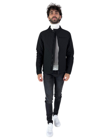 Guy giubbino in tessuto tecnico con collo coreano Special320-710 m48202 [5257657d]
