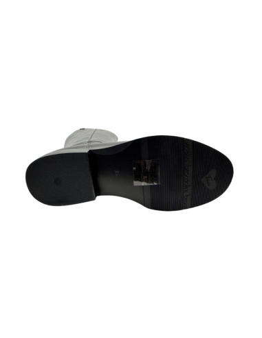 Braccialini stivale in ecopelle con zip L61 [92618bad]