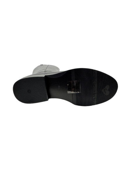 Braccialini stivale in ecopelle con zip L61 [92618bad]