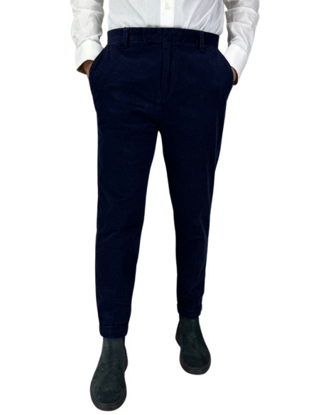 Markup pantalone cropped in velluto a costine carrot mk595138 [0d3fd10c]