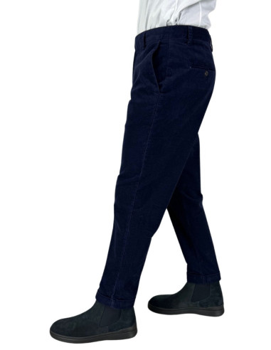 Markup pantalone cropped in velluto a costine carrot mk595138 [d4199201]