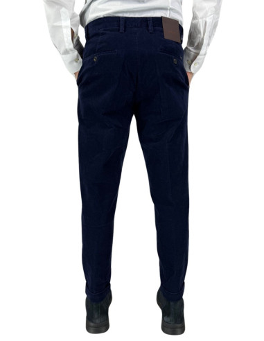 Markup pantalone cropped in velluto a costine carrot mk595138 [63045305]