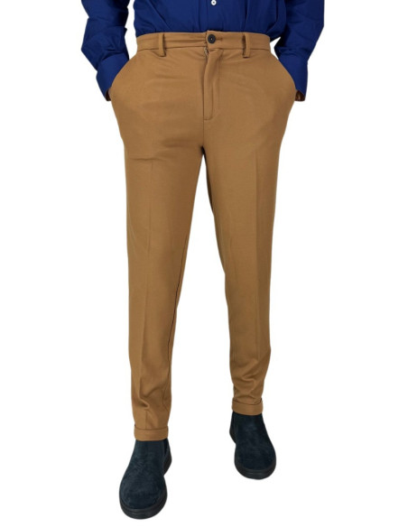 Markup pantalone cropped carrot punto milano mk595112 [f7aa1e87]