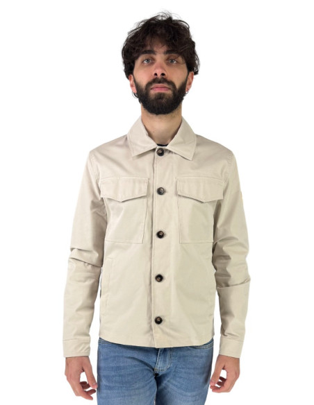 Markup giacca leggera con collo a camicia e tasche sul petto mk894023 [83cb8357]