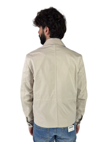Markup giacca leggera con collo a camicia e tasche sul petto mk894023 [4eae9e52]