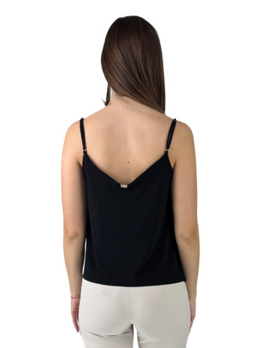 Markup top in maglina con spalline sottili mw861306 [68dd3486]