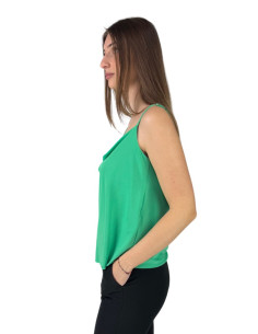 Markup top in maglina con spalline sottili mw861306 [af534881] 2