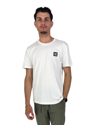 Lumberjack t-shirt in jersey con stampa box logo cm60343-074 [3c0803d6]