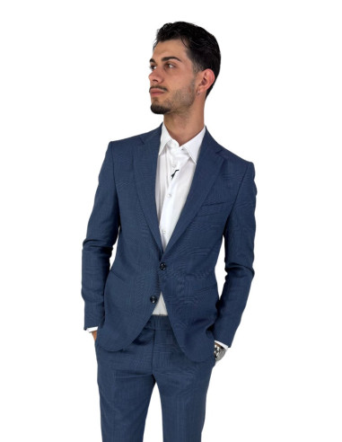 Privat Fashion abito monopetto da uomo a quadri Polinesia-ab7250/q [9dc84123]