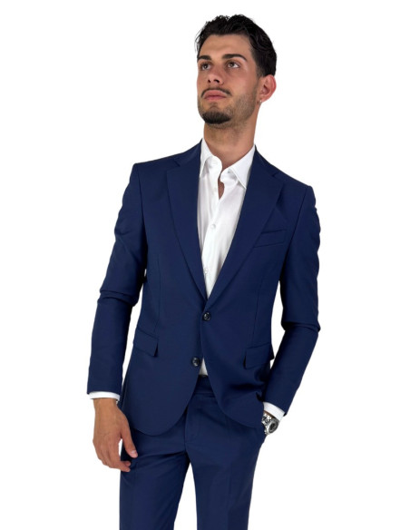 Privat Fashion abito monopetto da uomo in fresco di lana Andalusia-ab7250 [31099e07]