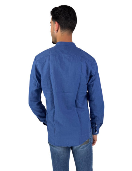 Philotinto camicia coreana in lino e cotone Lincot32 pd 25s19ca [ddc718e8]