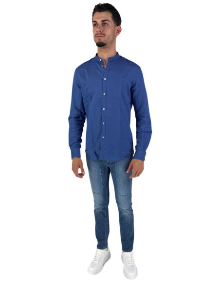 Philotinto camicia coreana in lino e cotone Lincot32 pd 25s19ca [d8975ff6]