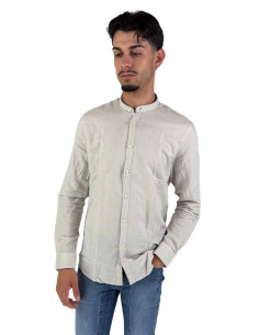 Philotinto camicia coreana in lino e cotone Lincot32 pd 25s19ca [00a5a997]
