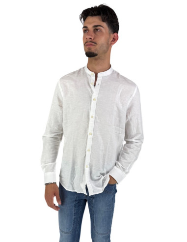 Philotinto camicia coreana in lino e cotone Lincot32 pd 25s19ca [24730e9e]