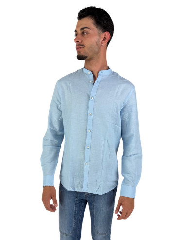 Philotinto camicia coreana in lino e cotone Lincot32 pd 25s19ca [b73fc44b]