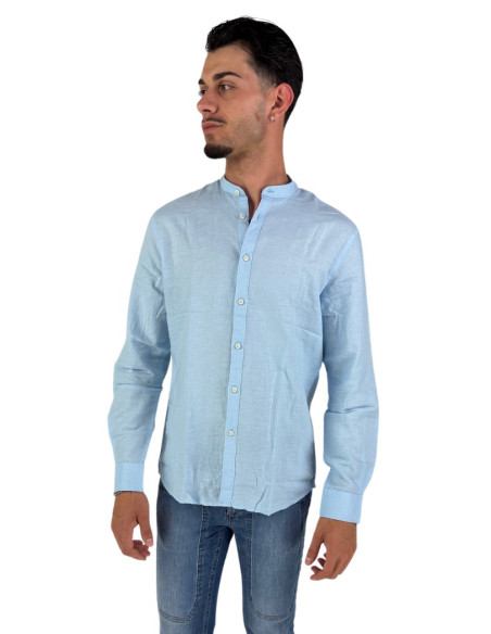 Philotinto camicia coreana in lino e cotone Lincot32 pd 25s19ca [b73fc44b]