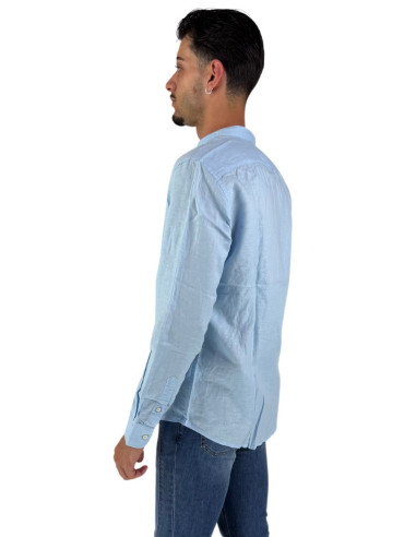 Philotinto camicia coreana in lino e cotone Lincot32 pd 25s19ca [6e198746]