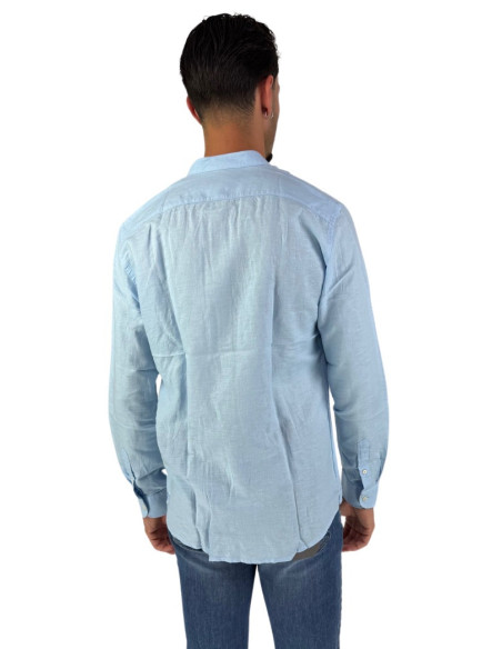 Philotinto camicia coreana in lino e cotone Lincot32 pd 25s19ca [d9044642]