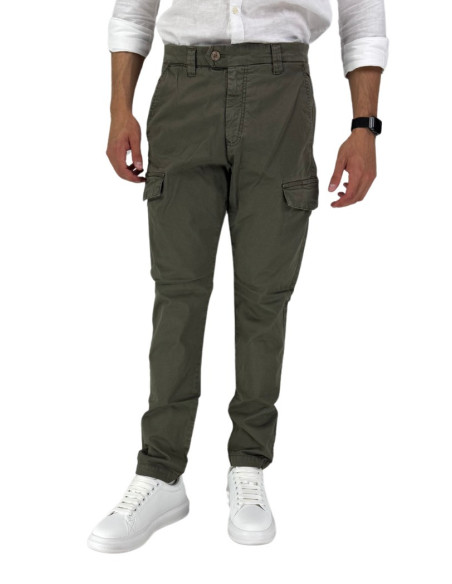 Jaggy pantalone cargo in cotone stretch Vegas jmp026kv112s25 [57850d2c]