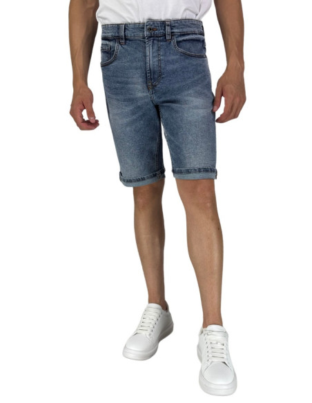Guy bermuda da uomo in denim di cotone West-8930s m48640 [ed174b64]