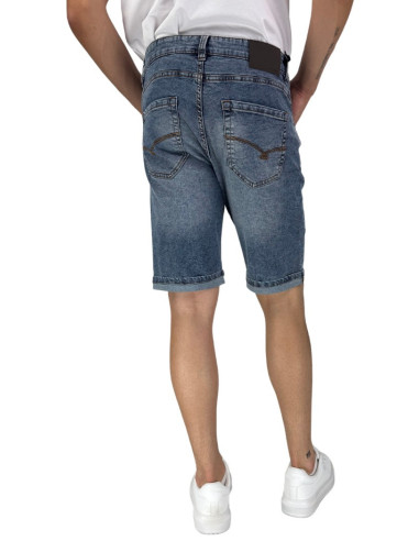 Guy bermuda da uomo in denim di cotone West-8930s m48640 [832cc96d]
