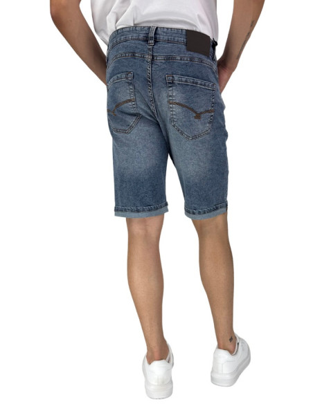 Guy bermuda da uomo in denim di cotone West-8930s m48640 [832cc96d]
