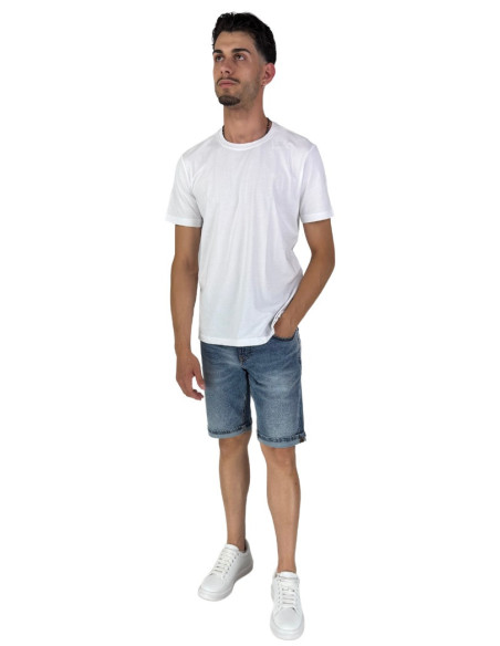 Guy bermuda da uomo in denim di cotone West-8930s m48640 [867c8e73]