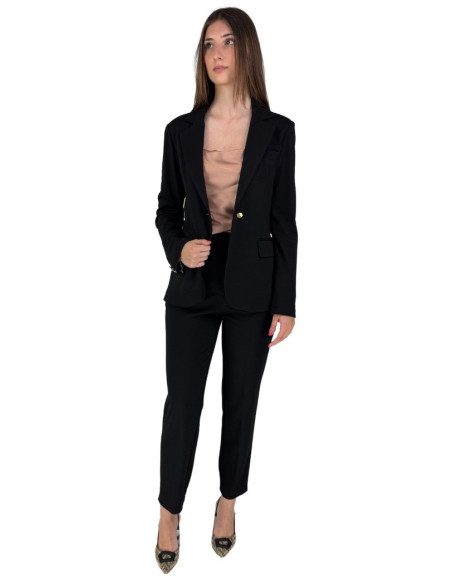 Markup pantalone jogger in tessuto punto roma mw865108 [5edff5e2]