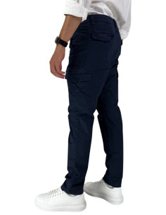 Jaggy pantalone cargo in cotone stretch Vegas jmp026kv112s25 [adfddfcf] 2