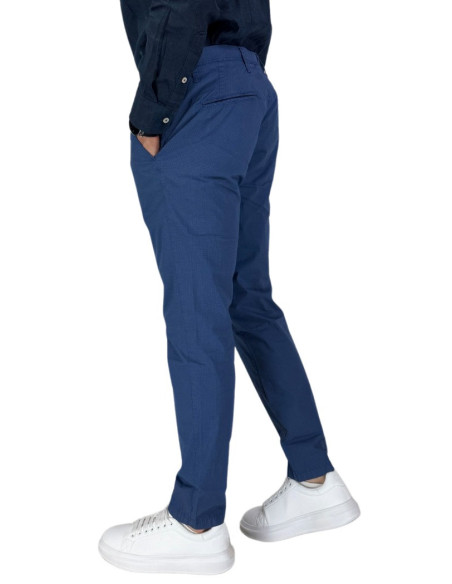 Squad2 pantalone chino in cotone microlavorato Cuba 225018 [0ac1de4c]