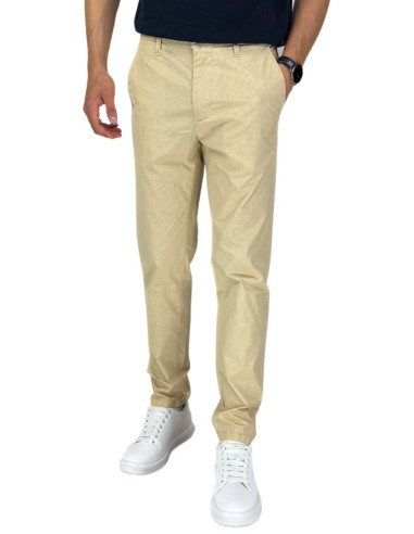 Squad2 pantalone chino in cotone microlavorato Cuba 225018 [32ab42f3]