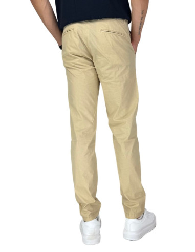Squad2 pantalone chino in cotone microlavorato Cuba 225018 [5c90c0fa]