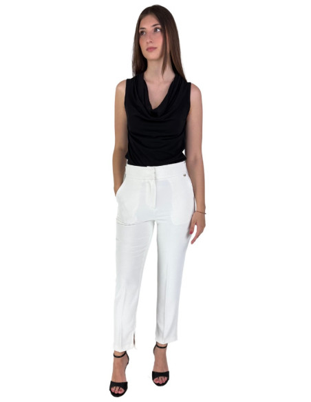Markup pantalone slim fit in cady a tinta unita mw865142 [ede5c519]