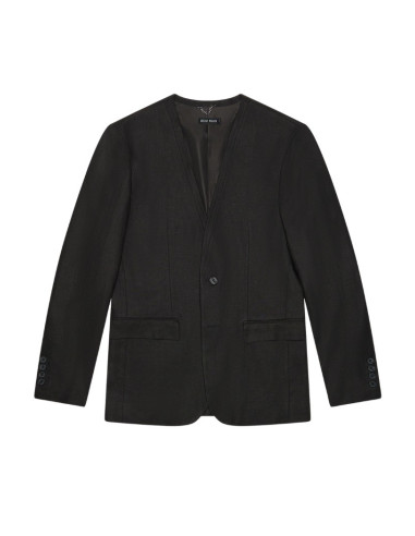 Antony Morato giacca regular in misto lino Ellie mmjs00067-fa800126 [636f50a0]