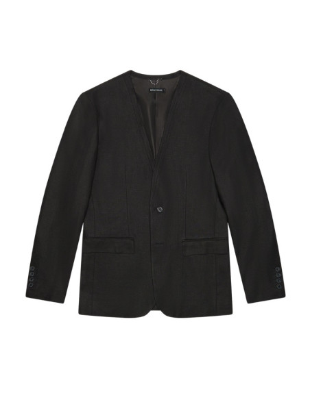 Antony Morato giacca regular in misto lino Ellie mmjs00067-fa800126 [636f50a0]