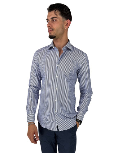 Filippo Gelsi camicia da uomo a righe in cotone 1203f1 [ba84e188]