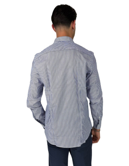 Filippo Gelsi camicia da uomo a righe in cotone 1203f1 [d4bf6381]