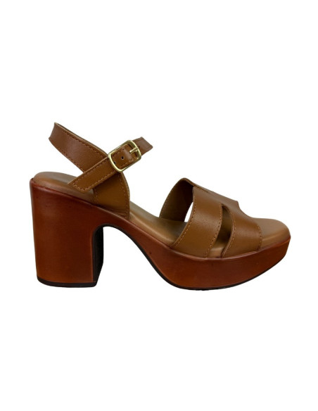 MNG Collection sandalo da donna in pelle con tacco alto 9356 [3b86aa0b]